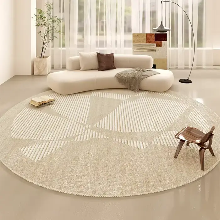 Tapis de décoration de salon en ligne minimaliste