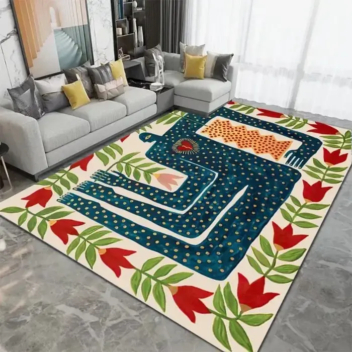 Tapis pour salon mode avancée décoration de la maison Tables basses chambre