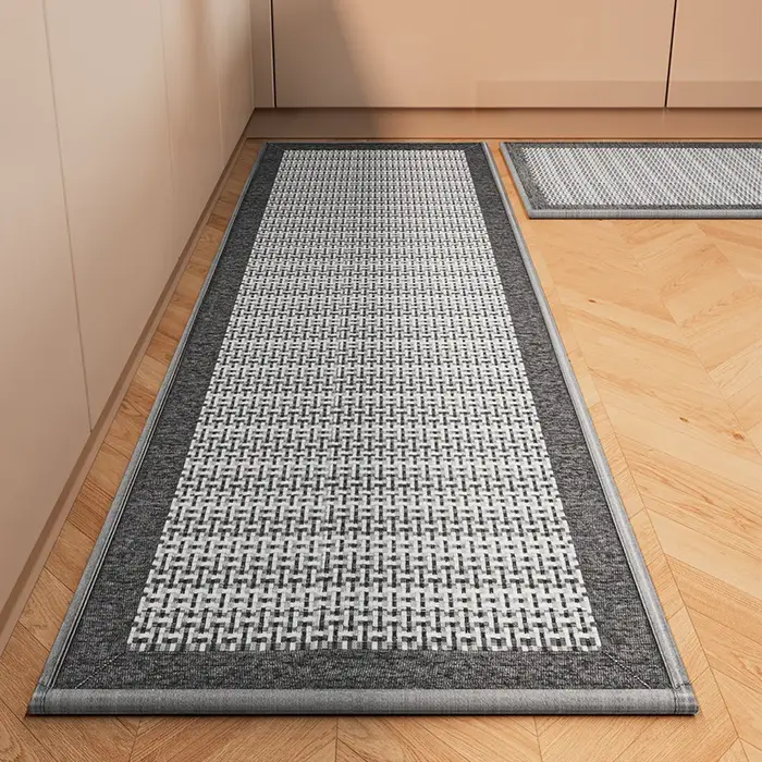Tapis de sol de cuisine avant évier