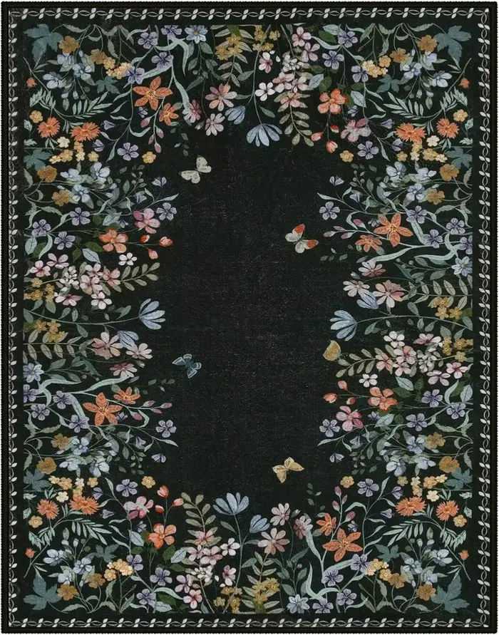 Tapis Boho botanique frais, sur le thème de la Nature, pour décor de salon, chambre à coucher, cheve