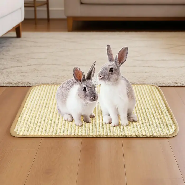 Tapis à gratter pour lapins