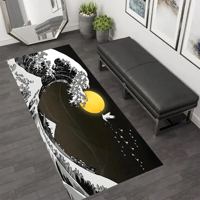 Tapis de couloir de style japonais
