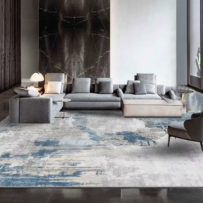 Tapis imprimé géométrique