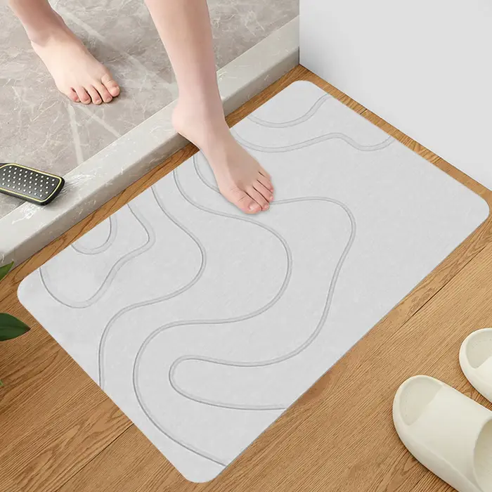 Tapis de séchage de bain