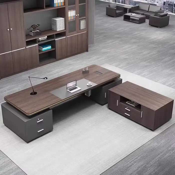 Bureau de mouvement minimaliste Table étroite mise à niveau parfaite