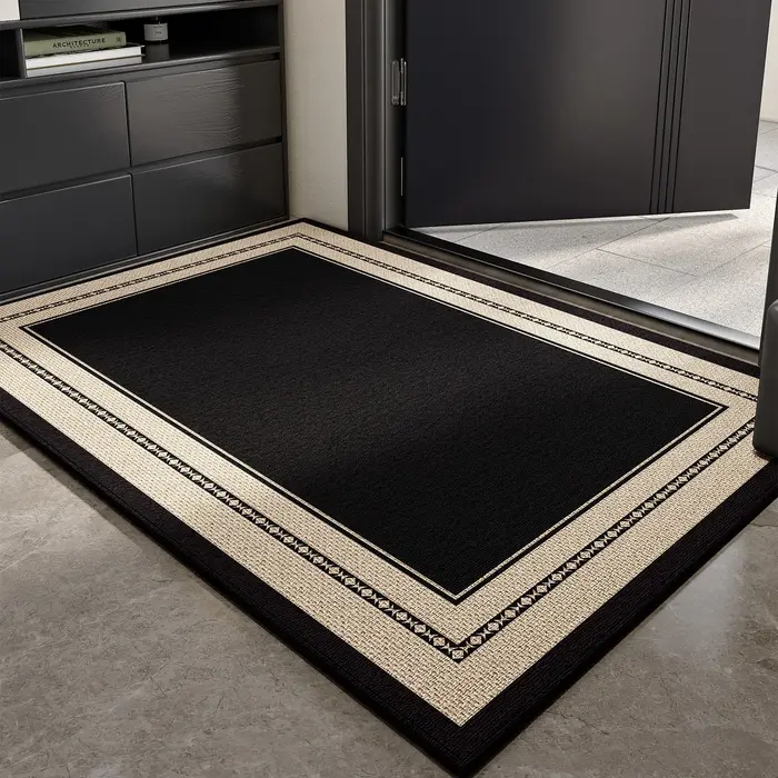 Paillasson d'entrée Tapis de zone de pièce intérieure extérieure pour chambre couloir salon