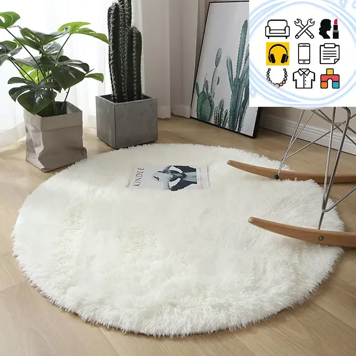 Tapis en laine moelleux