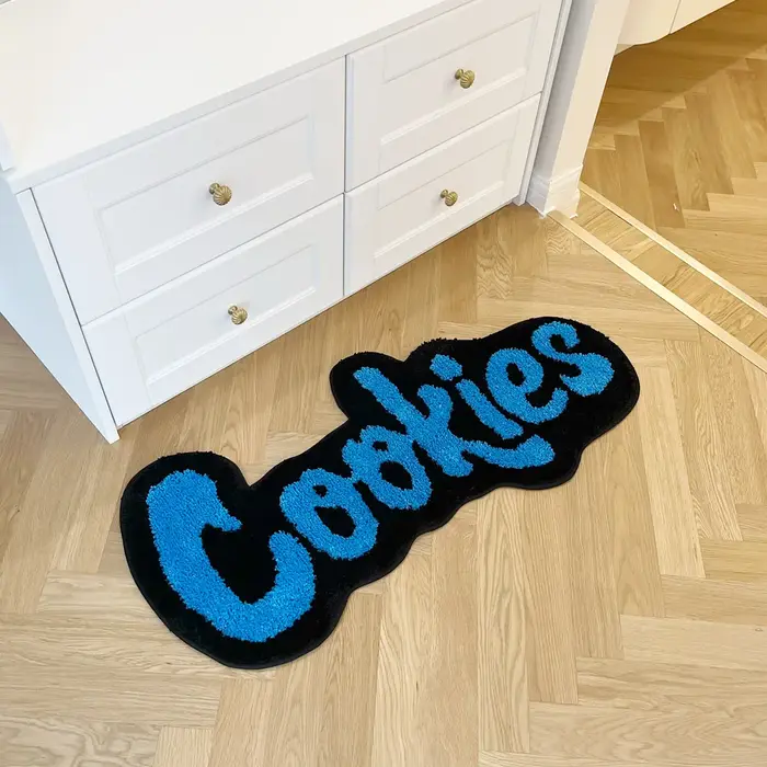 Tapis de biscuits faits à la main pour chambre d'enfants
