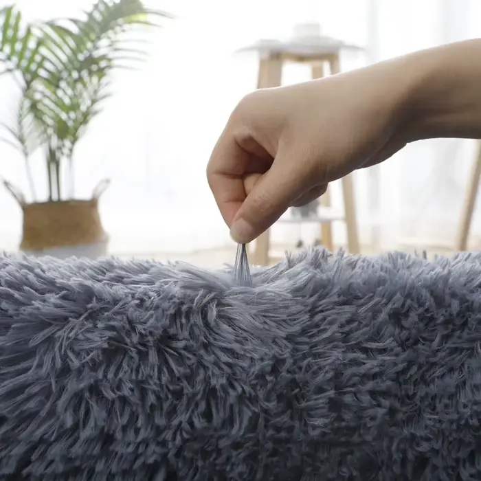 Tapis de salon gris, grand tapis de couloir