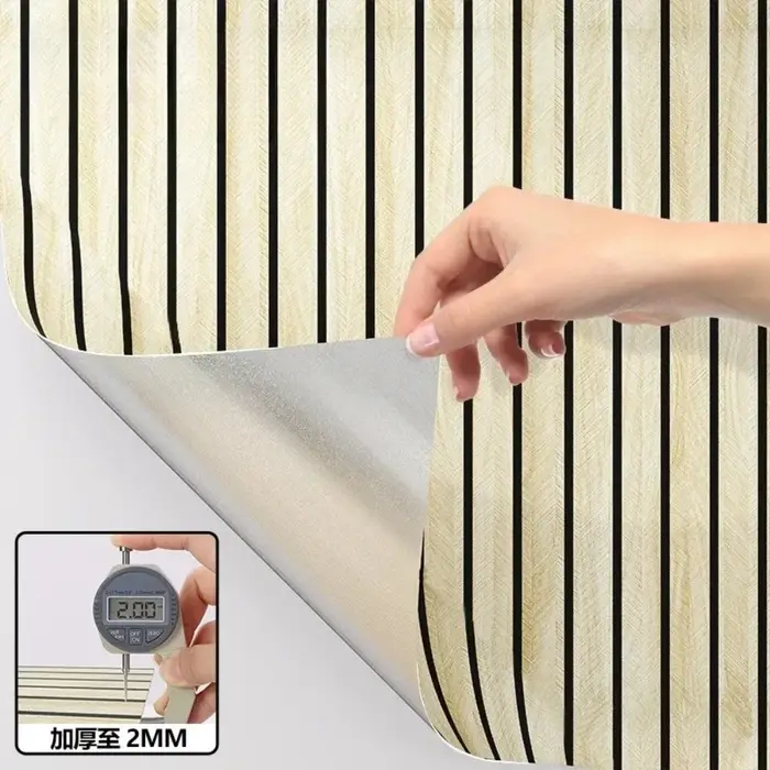 Panneaux muraux 3D imitation bois