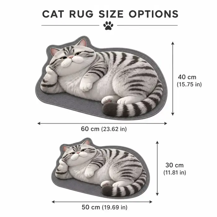 Tapis de sol 3D en terre de diatomée pour chat