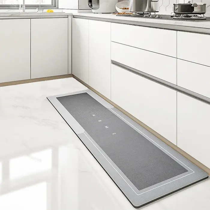 Polymères absorbants coordonnants imperméables, tapis de cuisine debout, tapis de cuisine confortabl