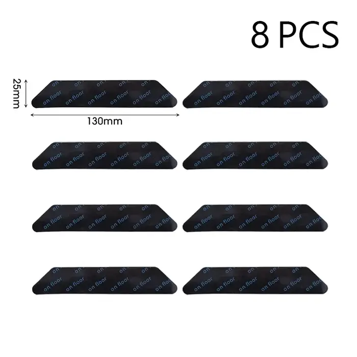 8/16 pièces plus récent tapis autocollants antidérapants lavable Anti Curling tapis Patch général ré