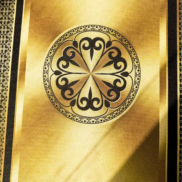 Tapis de couloir Long doré