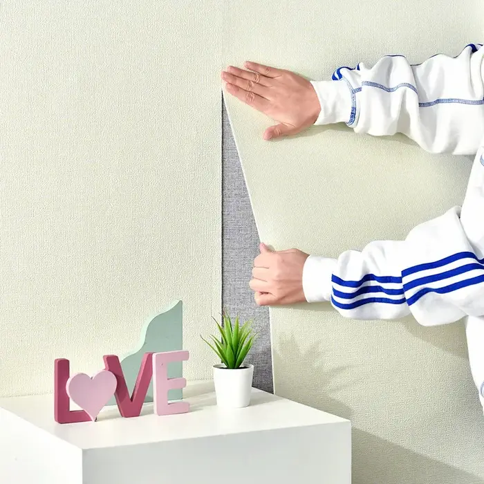 10m auto-adhésif 3d panneau mural papier peint mousse insonorisée étanche 3D autocollant