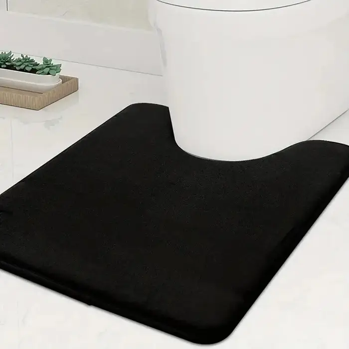 U-SHAPE tapis de sol de salle de bain tapis de toilette tapis de salle de bain antidérapant tapis de