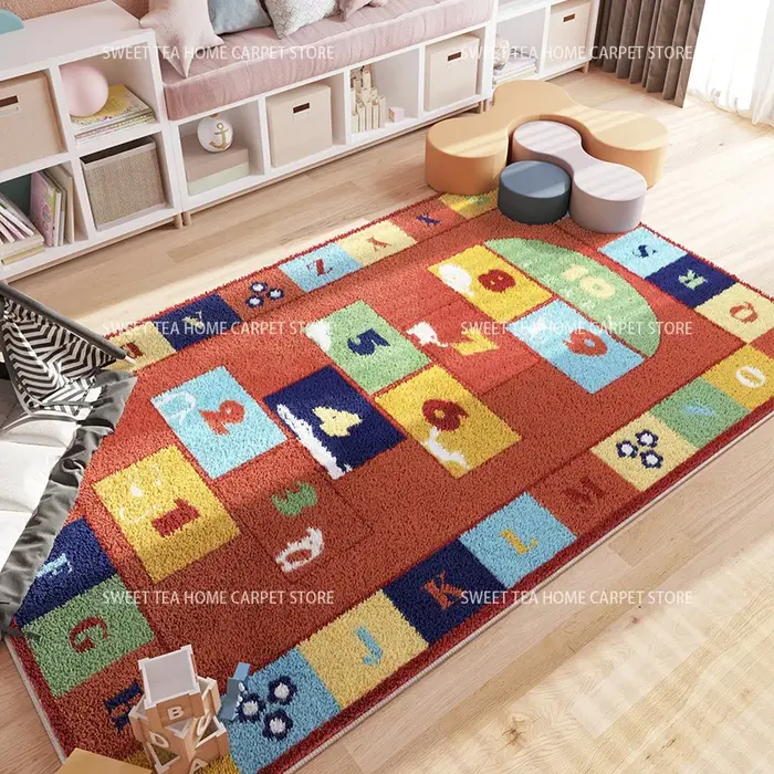 Tapis de chambre d'enfant moderne