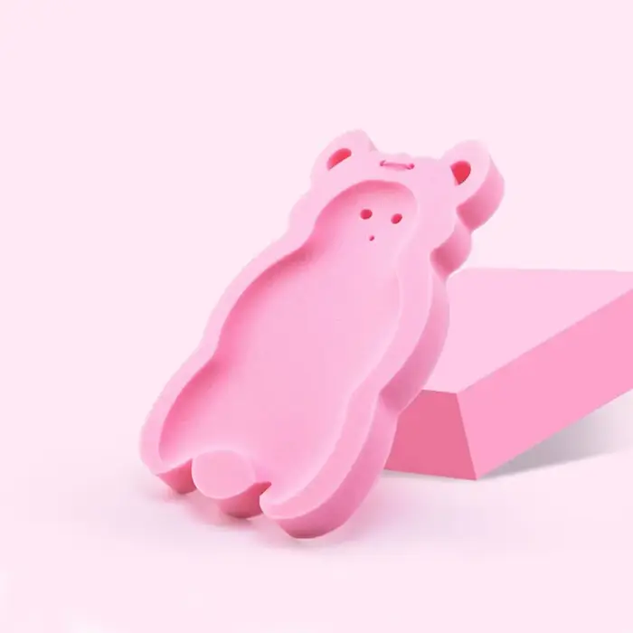 Tapis de Support de douche en mousse éponge ours antidérapant