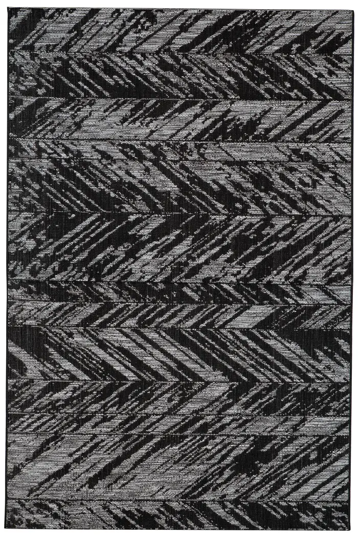 Tapis Evora outdoor Noir 160 x 230