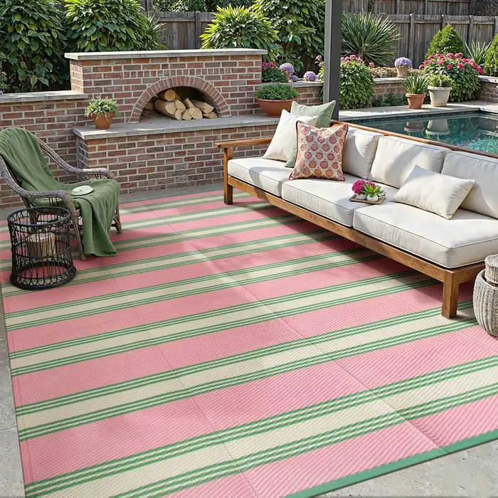 Tapis d'extérieur pliable VIKAMA pour camping-car