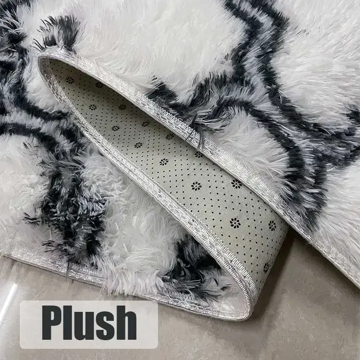 Tapis en peluche pour salon