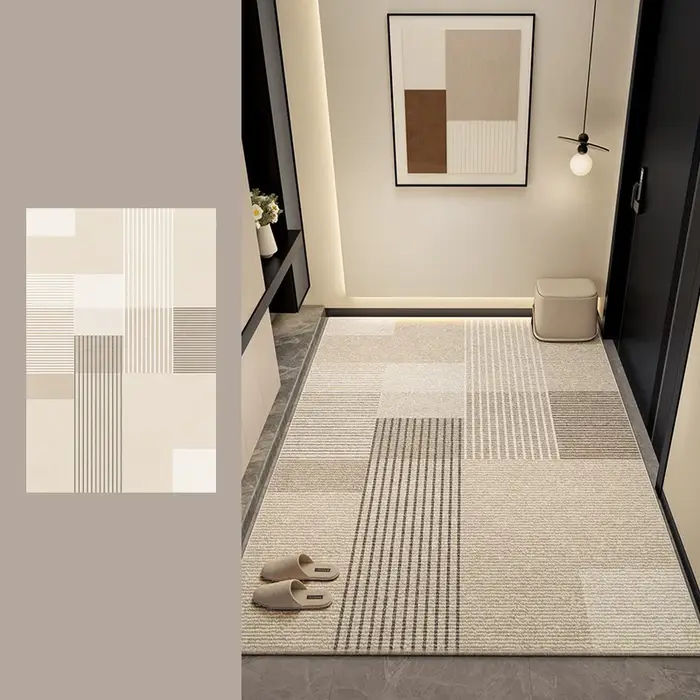 Tapis de porte d'entrée antidérapant