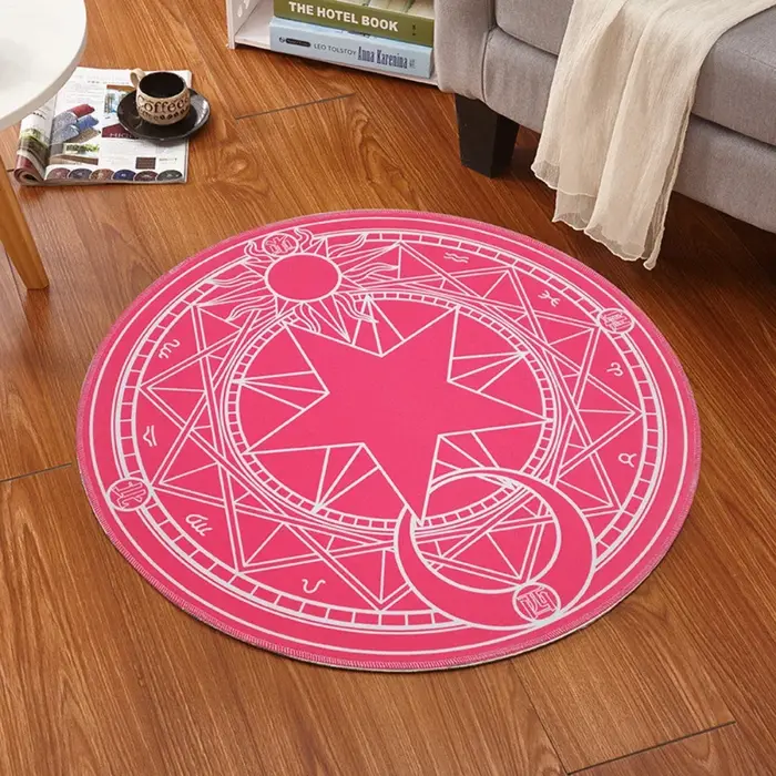 Tapis de sol antidérapant pour décoration de chambre à coucher