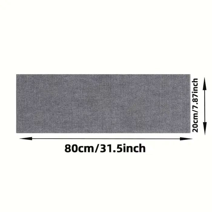 1PC 20x80cm Tapis antidérapant pour marches d'escalier