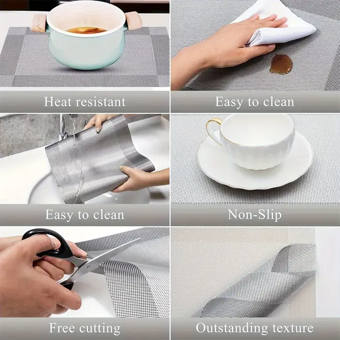 Tapis de table pour table à manger de cuisine