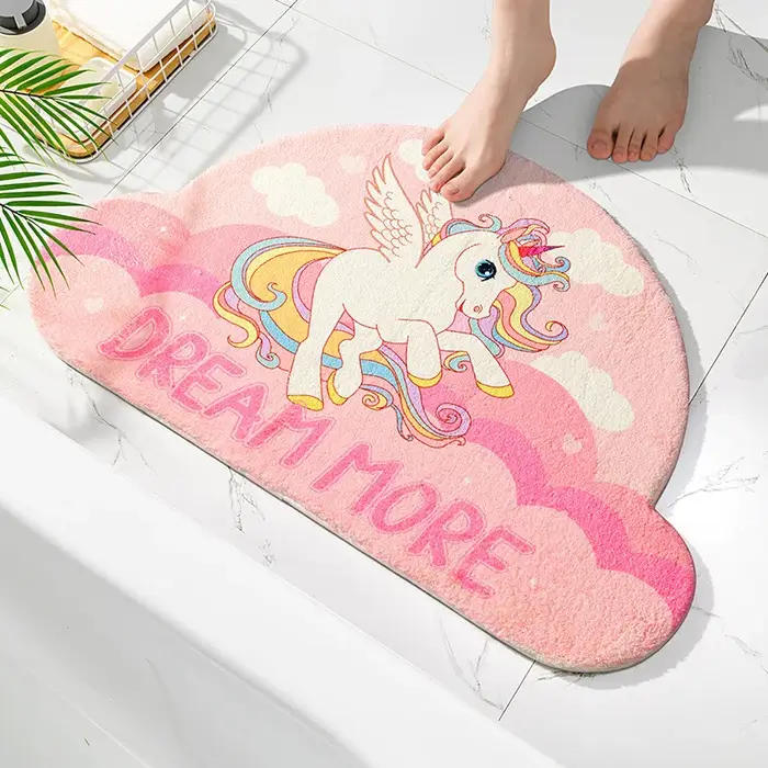 Tapis doux de la série Nette Magic Nairobi Orn, tapis d'entrée de maison, tapis de chambre, tapis de