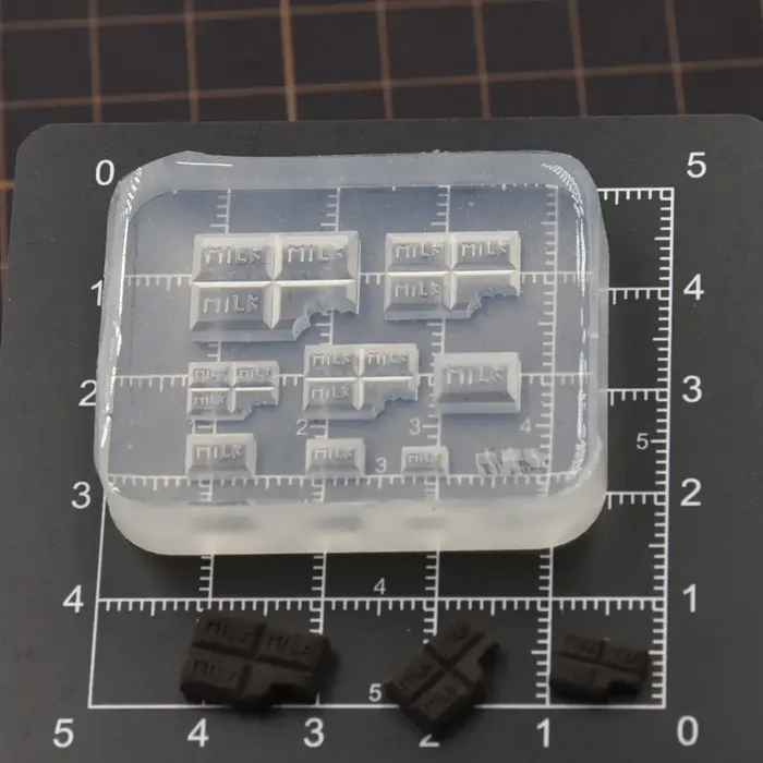 Moule à gâteau l'inventaire en silicone, poterie, argile céramique, chocolat, mini dessert, outils d