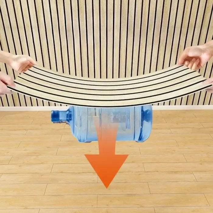 Panneaux muraux 3D imitation bois