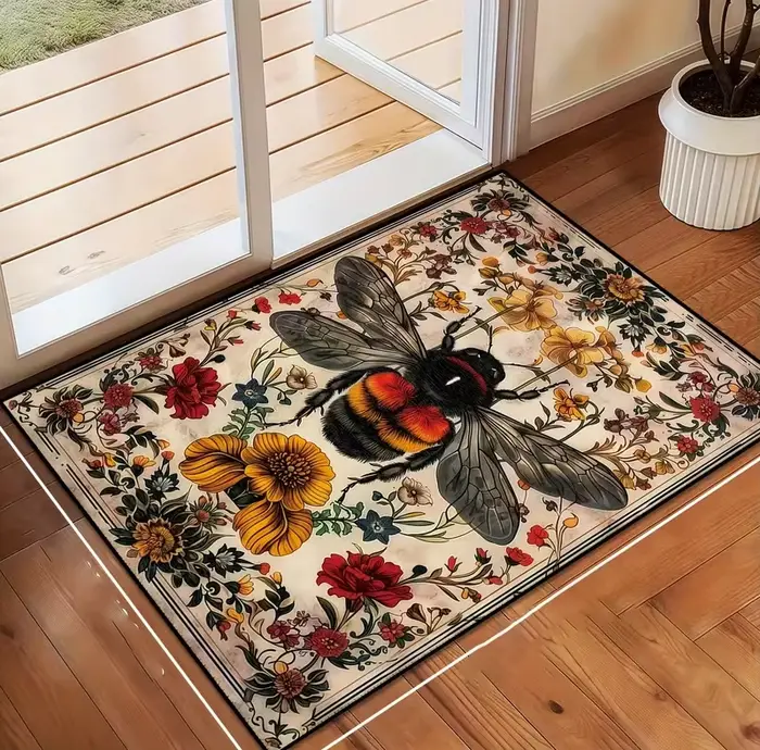 Tapis d'entrée de maison antidérapant