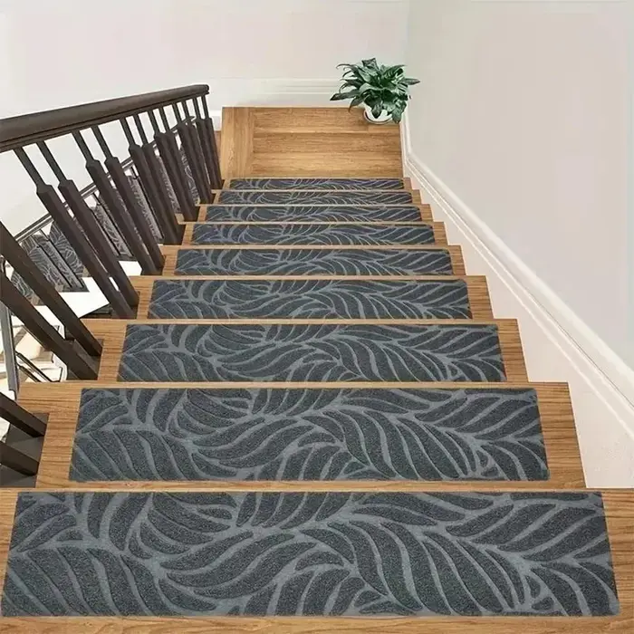 1/3 pièces 20x76cm lavable antidérapant marches d'escalier tapis de protection