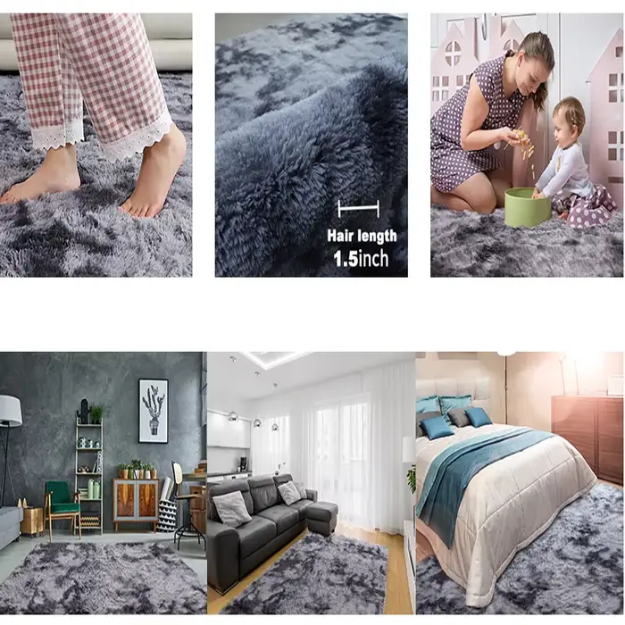 Tapis de grande surface pour salon