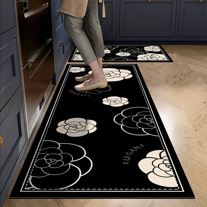 VIKAMA – tapis de cuisine Long en velours cristal