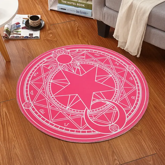 Tapis de sol antidérapant pour décoration de chambre à coucher