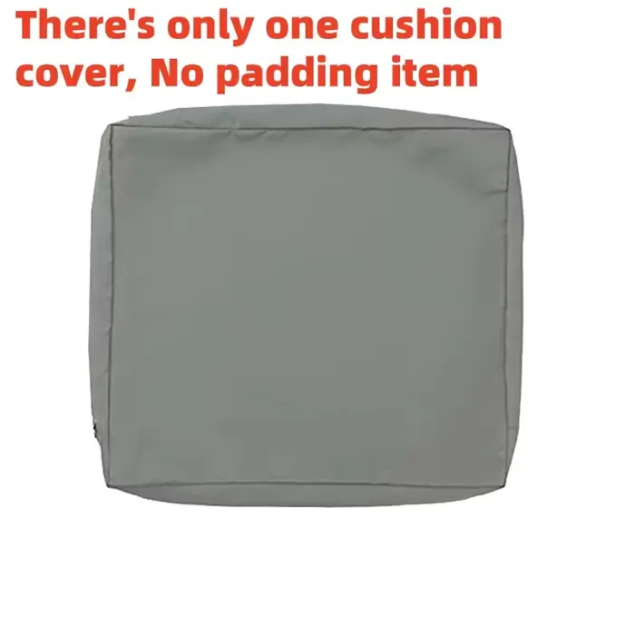 Ensemble de housses de coussin d'extérieur imperméables – Tissu durable et toutes saisons pour canap