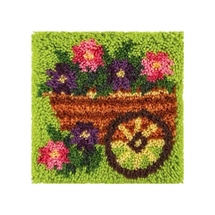 Kit de crochet de tapis de dessin animé décoratif