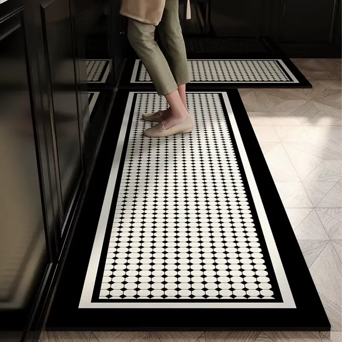 Tapis de cuisine moderne antidérapant