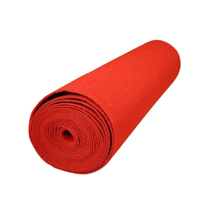 Tapis rouge pour allée, pratique et robuste, 5 mètres de large, pour mariage, fête prénuptiale, céré