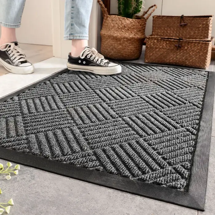 Doorvirus-Tapis Antidérapant, Imperméable, Anti-Poussière, Polymères de Bain, Caoutchouc, Nik, Extérieur, Durable, Maison, Entrée d'Hôtel