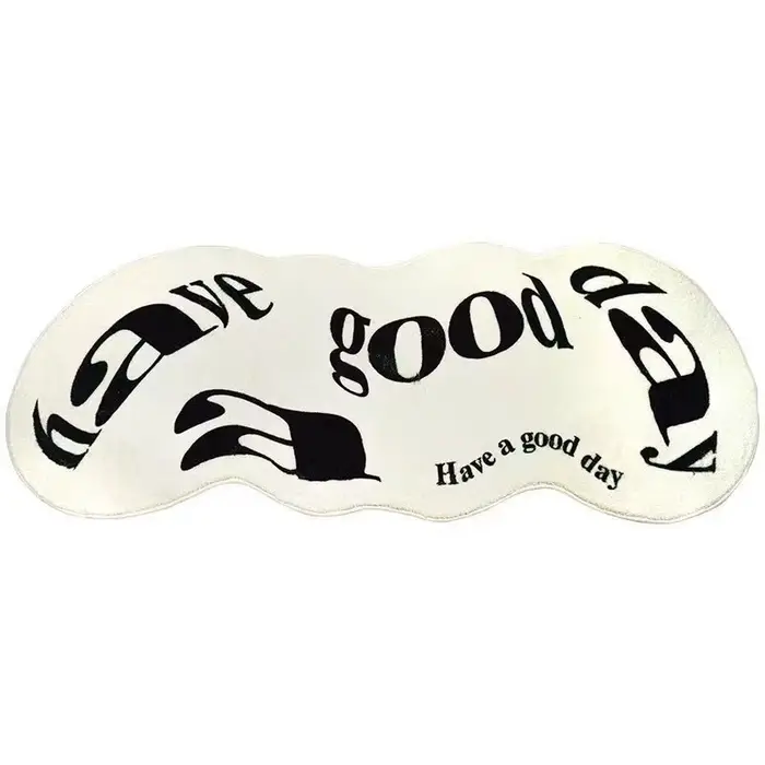 Tapis rétro Alien Ash, tapis de chambre irrégulier