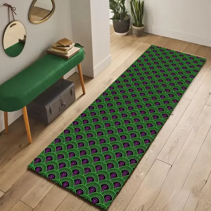 Le tapis brillant surlook hôtel couloir coureur film d'horreur décor
