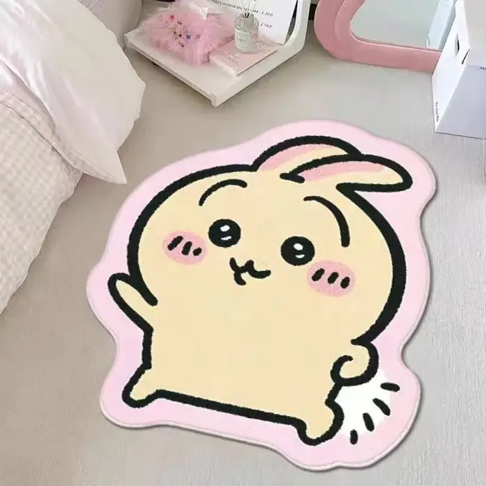 Tapis en peluche Chiikawa Hachiware Usagi