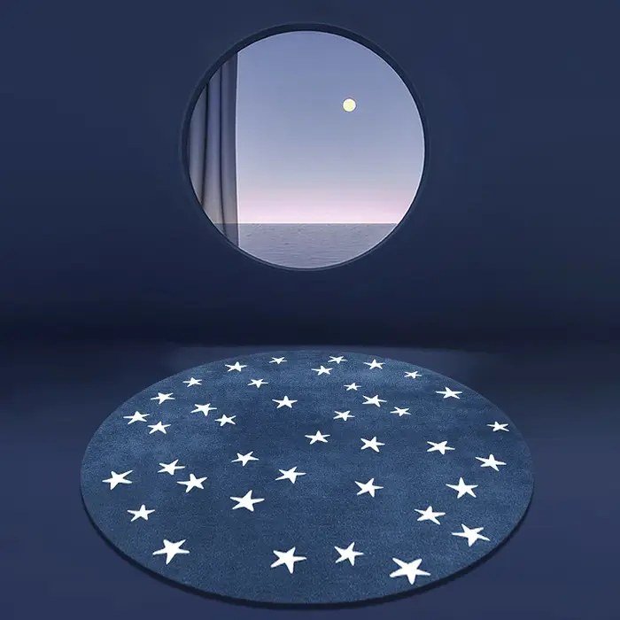 Tapis mignons nordiques pour salon