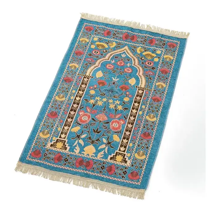 Tapis de prière musulmane pliable