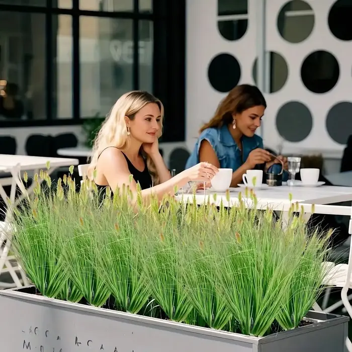 Herbe d'oignon artificielle réaliste