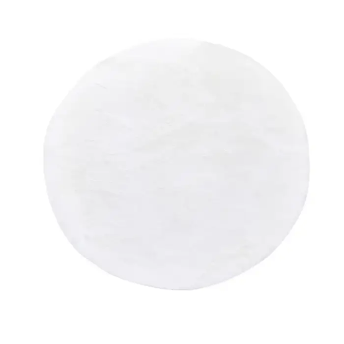 Tapis rond coloré Shaggy pour salon, chambre à coucher, chambre d'enfants – Tapis de sol modernes