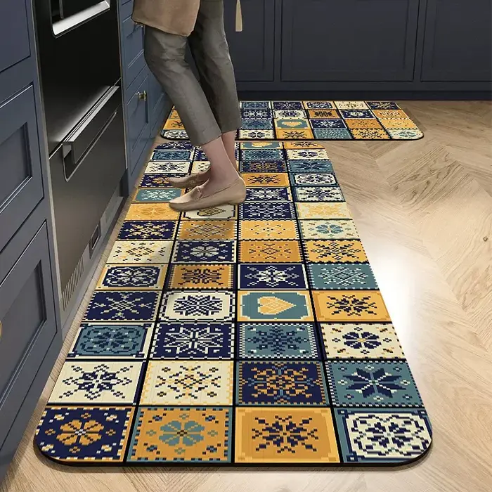 VIKmemorial-Tapis de sol de cuisine de style scandinave